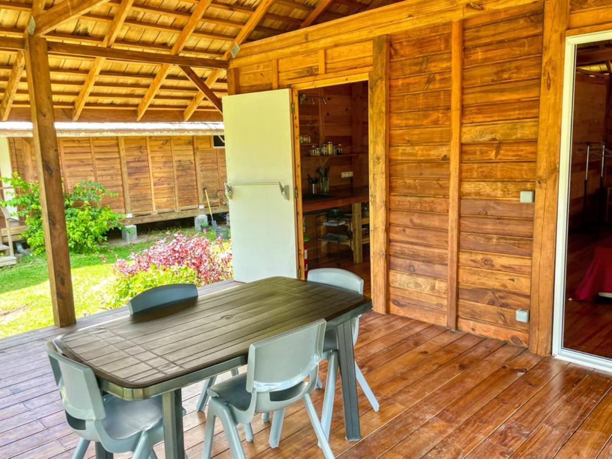 ウツロア Raiatea - Bungalow Nautilus Lagoonヴィラ エクステリア 写真