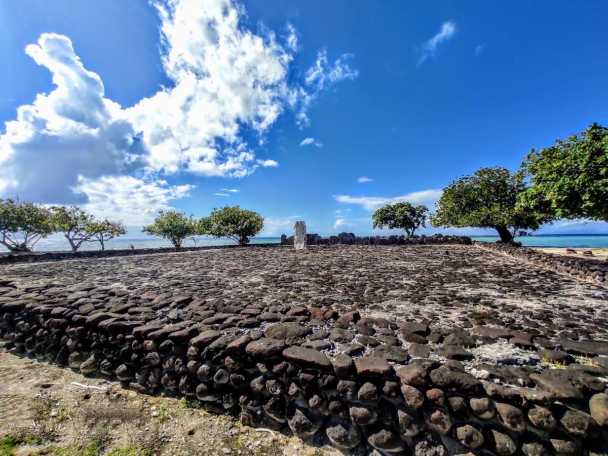 ウツロア Raiatea - Bungalow Nautilus Lagoonヴィラ エクステリア 写真