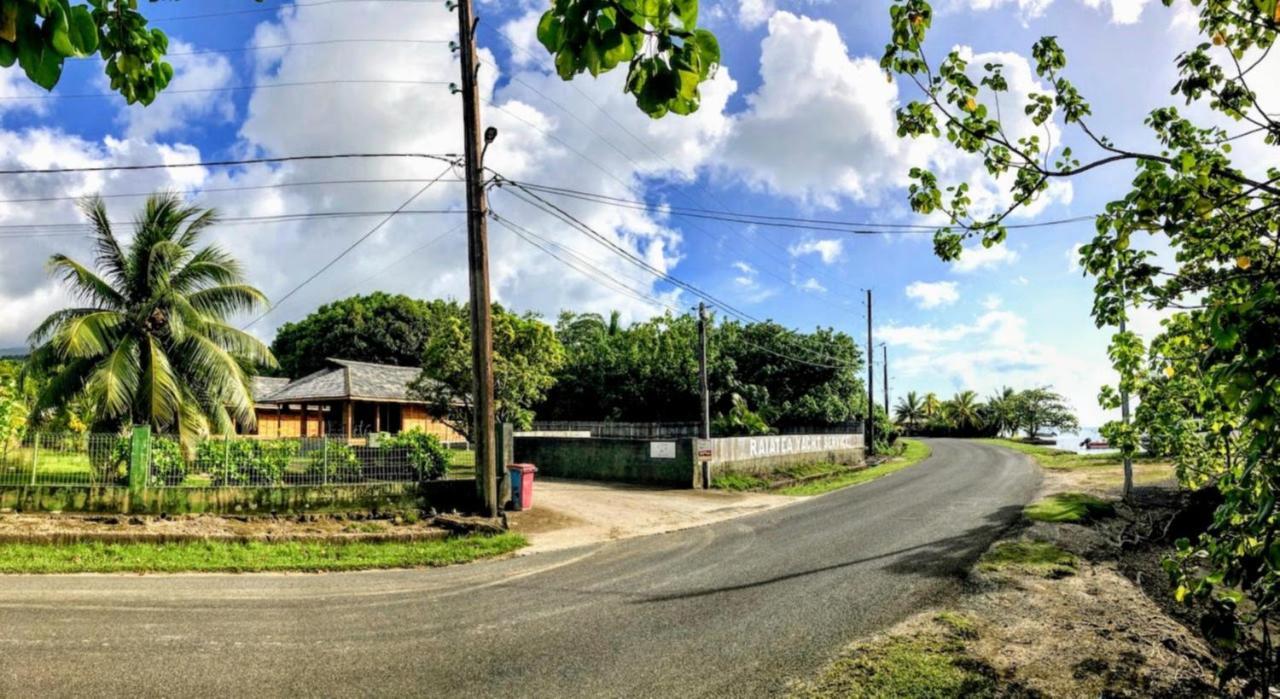 ウツロア Raiatea - Bungalow Nautilus Lagoonヴィラ エクステリア 写真